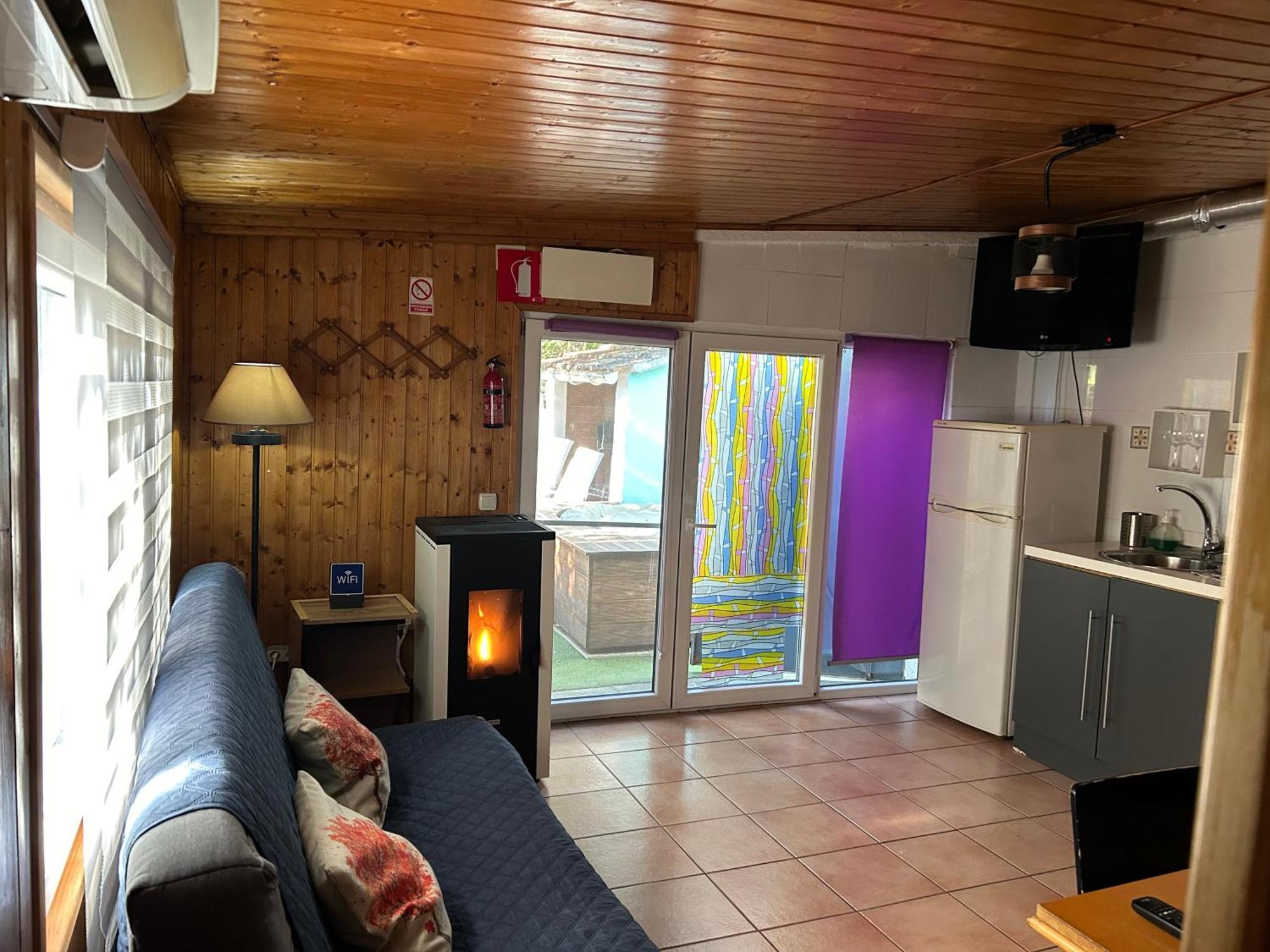 Cabana Jara Y Enebro Collado Villalba Luaran gambar